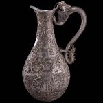 Caraffa in argento con manico - Museo del Guangdong